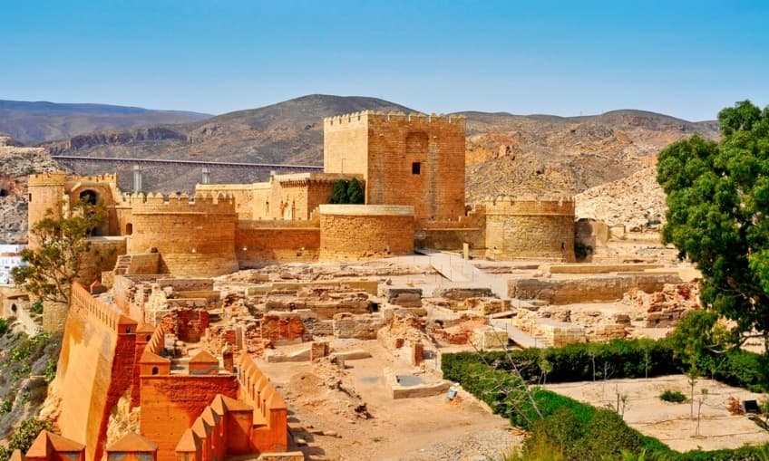 The Alcazaba of Almeria (Spain)