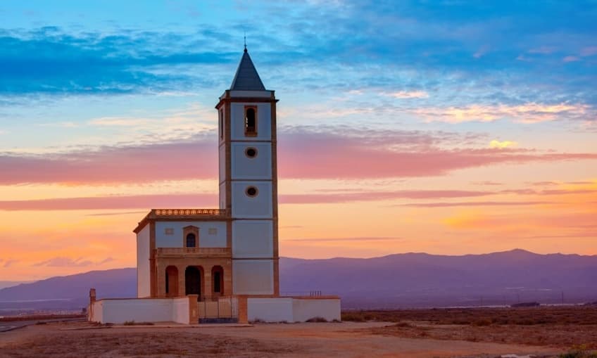Iglesia de Las Salinas (Cabo de Gata - Almería)